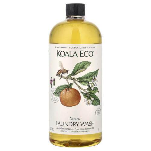 Koala Eco,Natural Laundry Wash, Australian Mandarin &amp