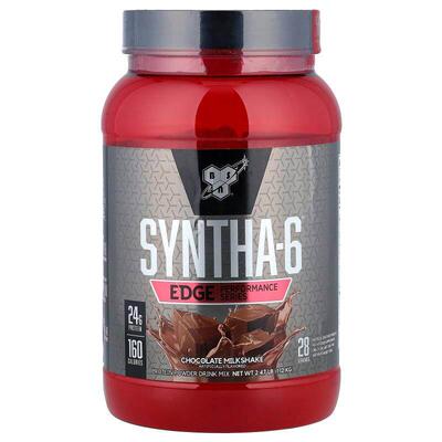 BSN,Syntha-6 Edge，蛋白质粉饮品混合，巧克力奶昔，2.47 磅（1.