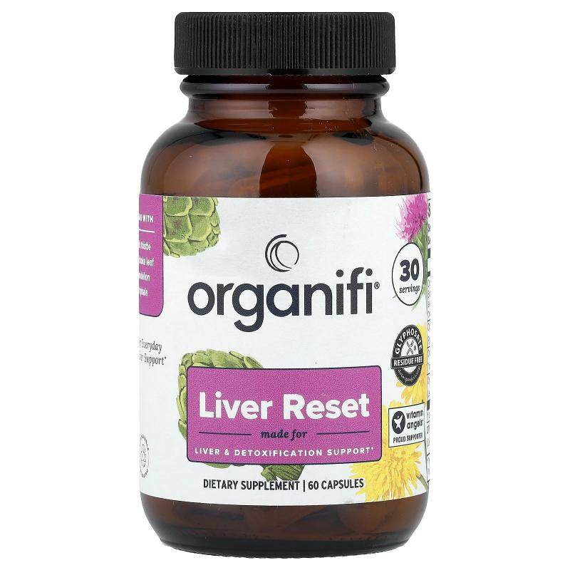Organifi,Liver Reset，60 粒胶囊
