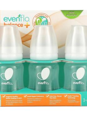Evenflo Feeding,平衡奶瓶，标准，0 个月以上