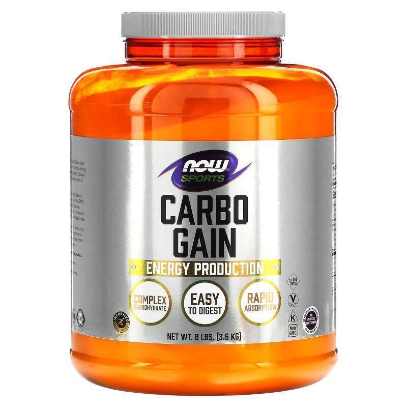 诺奥,运动系列 Carbo Gain 能量补充剂，8 磅（3.6 千克）