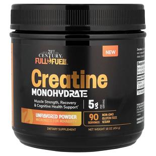 21世纪,Full Fuel 365™, Creatine Monohydrate, Unflavored, 16
