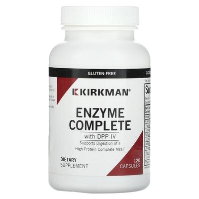Kirkman Labs,EnZym Complete 消化酶胶囊，含 DPP-IV，120 粒装