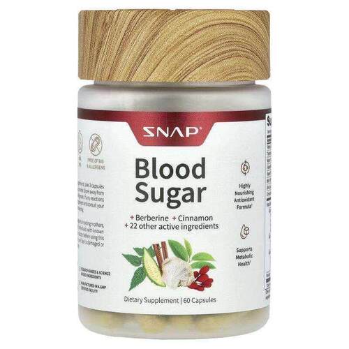 SnapSupplements血糖管支持混合配方消化健康