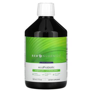 Econugenics,EcoProbiotic,有机益生元 + 益生菌酏剂,天然浆果1
