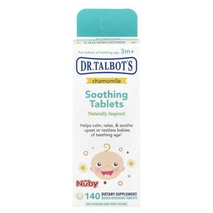 舒缓片剂 洋甘菊味 Dr. 140 个月以上 片速溶片 Talbot