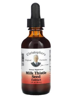Christopher's Original Formulas,水飞蓟籽提取物，2 液量盎司（