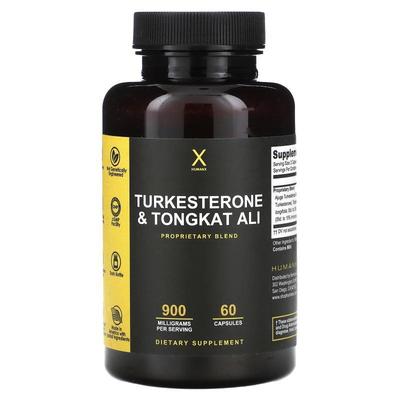 Humanx,土克甾酮和东革阿里，900 毫克，60 粒胶囊（每粒胶囊 450