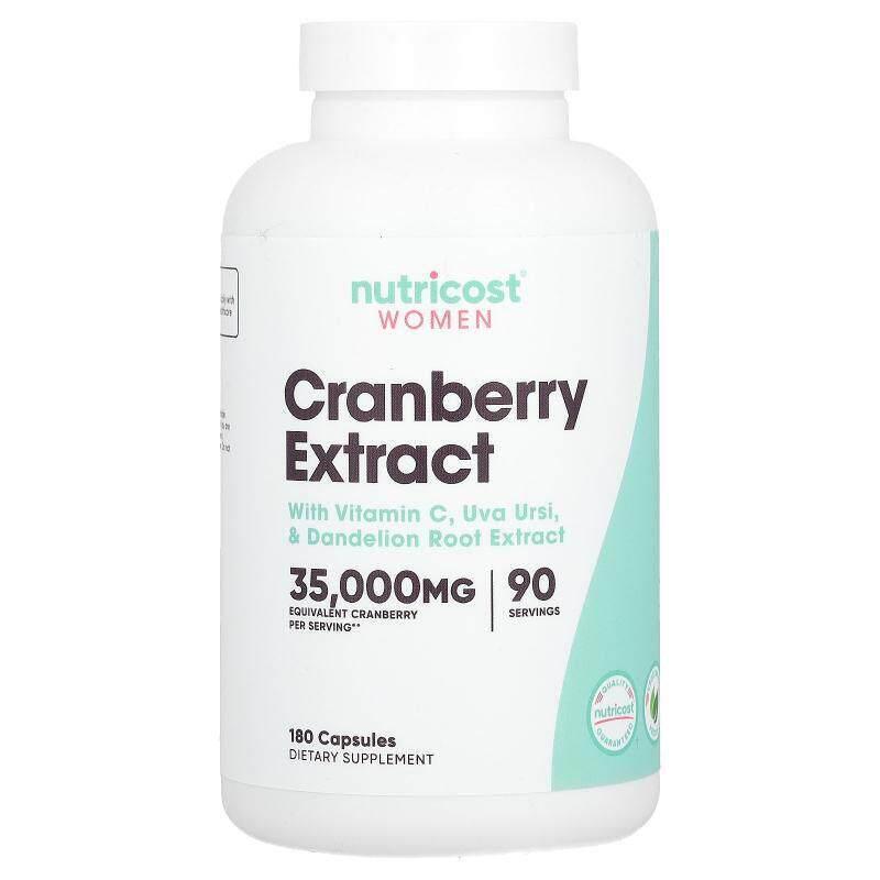 Nutricost,女性，蔓越莓提取物，35000 毫克，180 粒胶囊（每粒胶