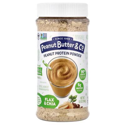 Peanut Butter & Co.,花生蛋白质粉，亚麻和奇亚籽，6.5 盎司（18