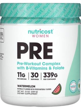 Nutricost,Women, Pre-Workout Complex with B-Vitamins & Folat