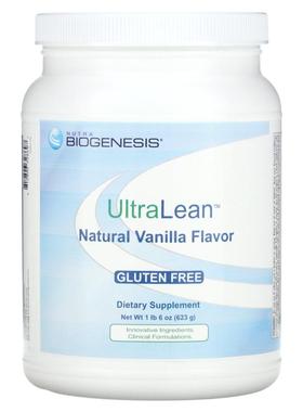 Nutra BioGenesis,UltraLean，天然香草味，1 磅 6 盎司（623 克