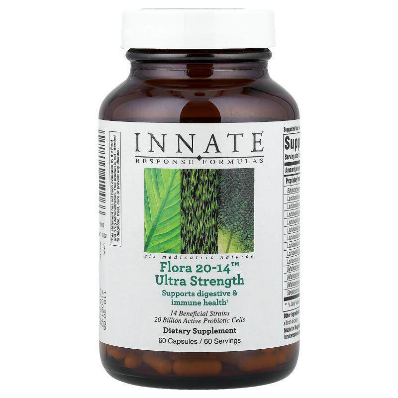 Innate Response Formulas,Flora 20-14™，特优效配方，60 粒胶囊