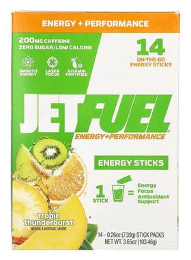 GAT,JetFuel®，能量 + 表现，能量补充条