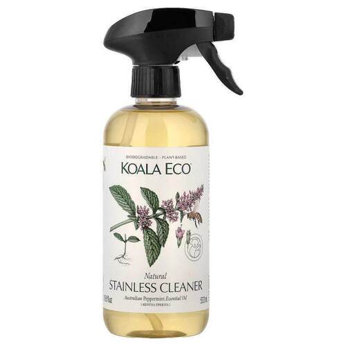 Koala Eco,Natural Stainless Cleaner, Australian Peppermint E