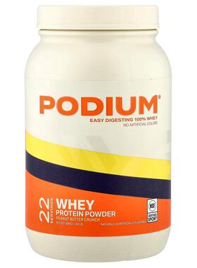 Podium Nutrition,Whey Protein Powder, Peanut Butter Crunch,