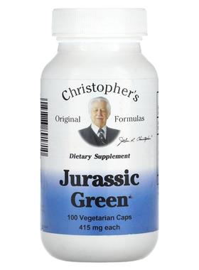 Christopher's Original Formulas,侏罗纪绿色植物，415 毫克，10
