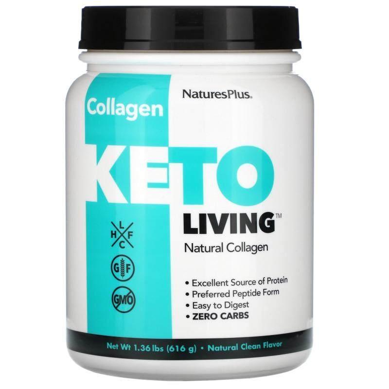 NaturesPlus,Keto Living™,天然胶原蛋白,1.36 磅(616 克)