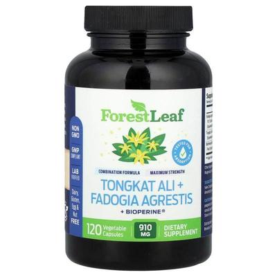 Forest Leaf,东革阿里 + Fadogia Agrestis + BioPerine®，120 粒