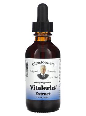 Christopher's Original Formulas,Vitalerbs 提取物，2 液量盎司