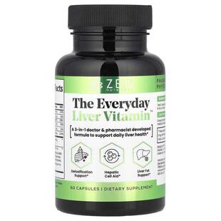 Zen Nutrients,The Everyday Liver Vitamin™，60 粒胶囊