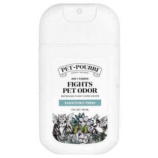 Poo-Pourri,Pet-Pourri™，宠物异味清新剂，空气 + 织物，Pawsiti