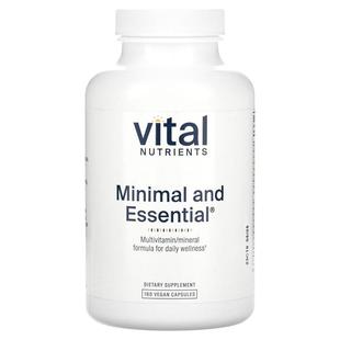 Nutrients 180 Minimal Essential 粒全素胶囊 and Vital
