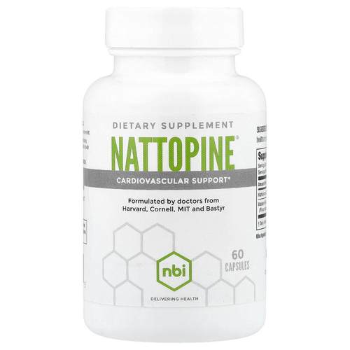 NBI Health,Nattopine®，60 粒胶囊