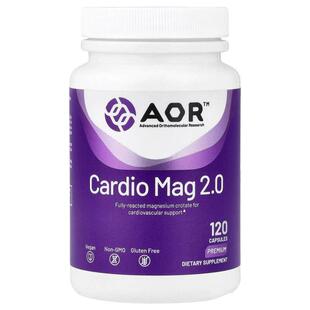Advanced Orthomolecular Research AOR,Cardio Mag 2.0，120 粒