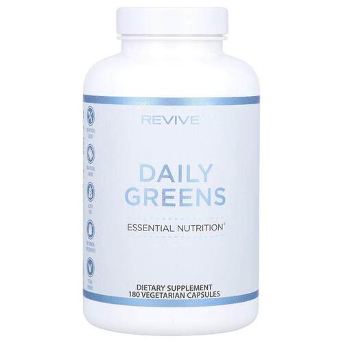 Revive,Daily Greens，180 粒素食胶囊