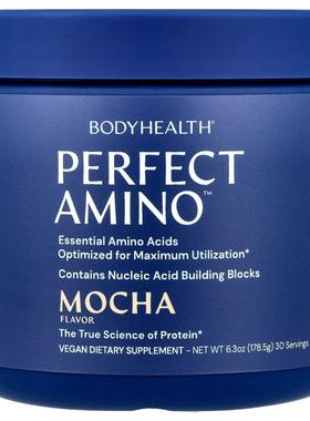 BodyHealth,Perfect Amino™ 氨基酸，摩卡味，6.3 盎司（178.5 克