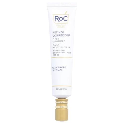 洛克,Retinol Correxion®，深皱纹日常润肤霜，SPF 30，1 液量盎3