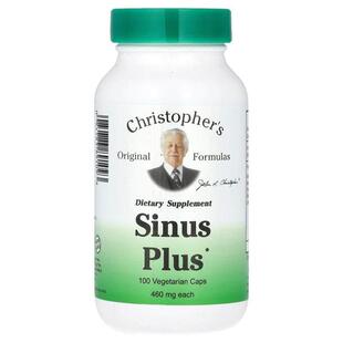 Christopher's Original Formulas,Sinus Plus，100 粒素食胶囊