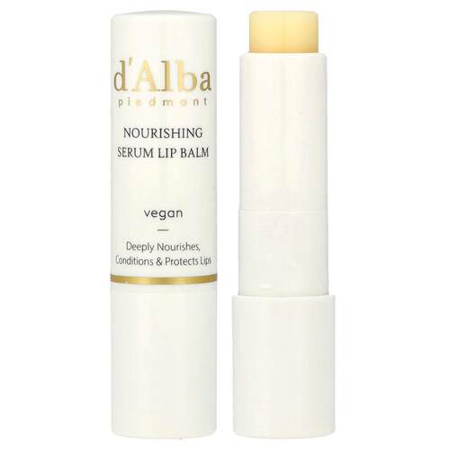 d'Alba,白松露滋养精华润唇膏，0.12 盎司（3.6 克）