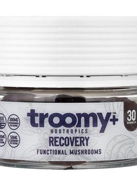 Troomy Nootropics,Recovery, Functional Mushrooms Gummies, Ha