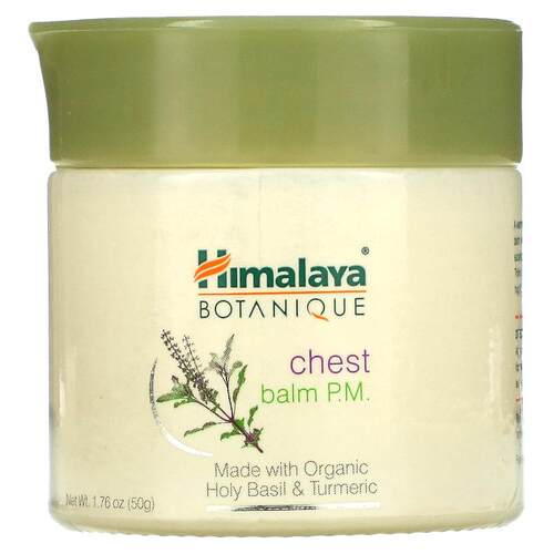 Himalaya,Botanique，胸部按摩油，夜用，1.76盎司（50克）
