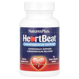 NaturesPlus,HeartBeat，Cardiovascular Support，90片心形片剂
