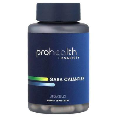 ProHealth Longevity,Gaba Calm-Plex，60 粒胶囊