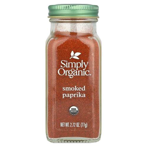 Simply Organic,有机烟熏辣椒粉，2.72 盎司（77 克）