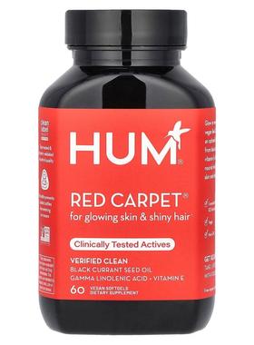 HUM Nutrition,Red Carpet，60 粒全素软凝胶