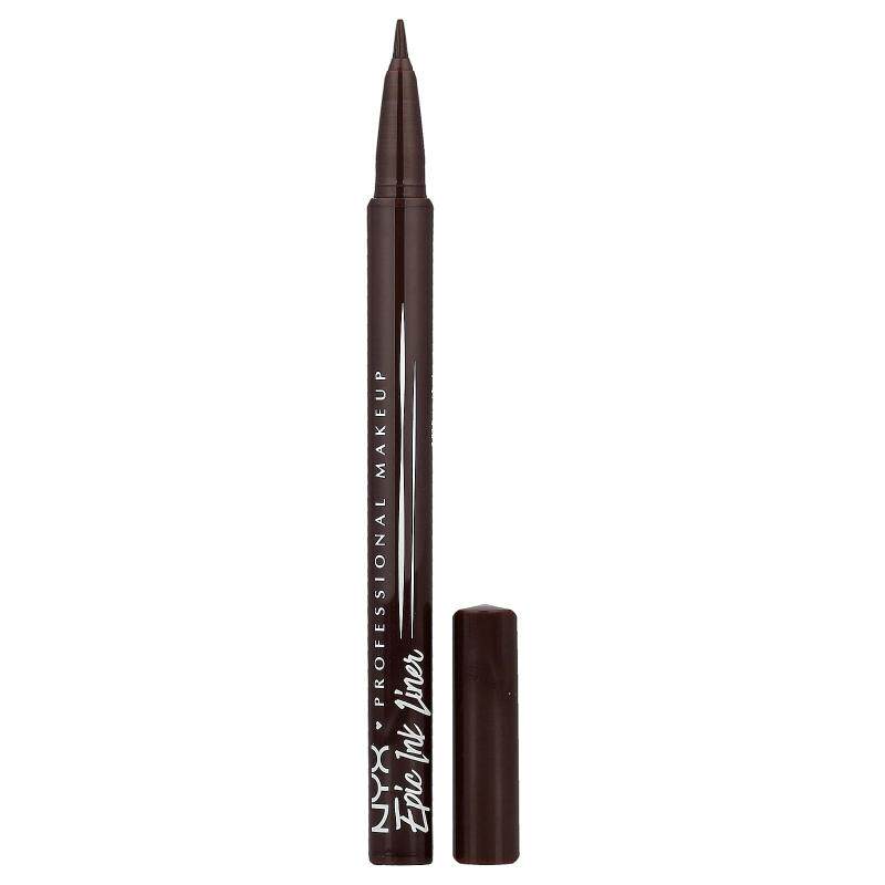 NYX Professional Makeup,Epic Ink 眼线液笔，04 牛奶巧克力，0.
