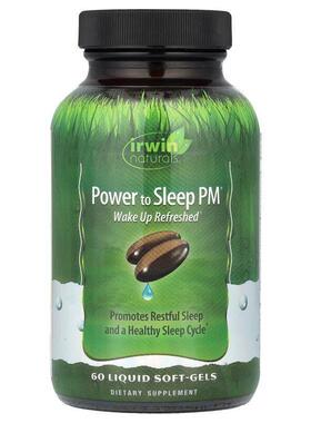 爱乐能,Power to Sleep PM 安睡乐眠配方，60粒液体软凝胶