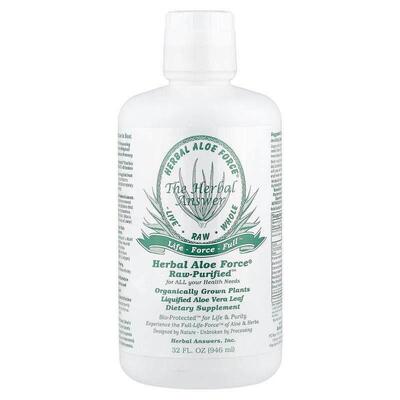 Herbal Answers,Herbal Aloe Force®，原材料全化™，32 液量盎司9