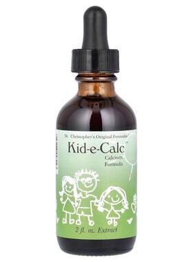 Christopher's Original Formulas,Kid-e-Calc，钙配方，2 液量盎