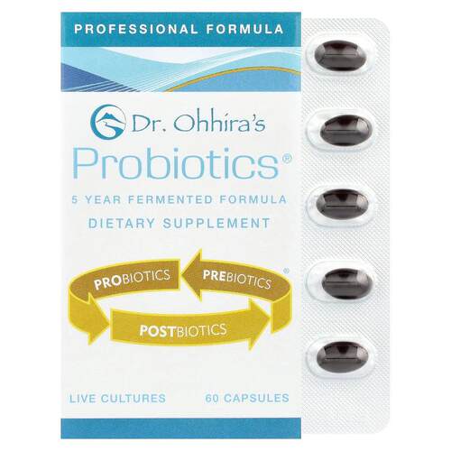 Dr. Ohhira's,Essential Formulas Inc.,益生菌，60 粒胶囊