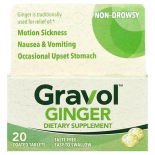 Coated Tablets Ginger Gravol