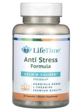 LifeTime Vitamins,Calm & Calmer With Relora，60 粒胶囊