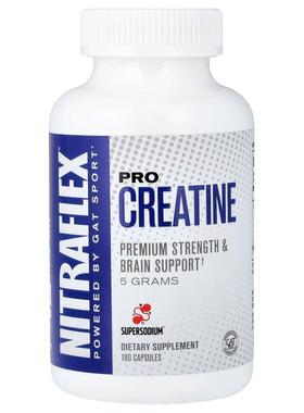 GAT,Nitraflex®, Pro Creatine, 180 Capsules