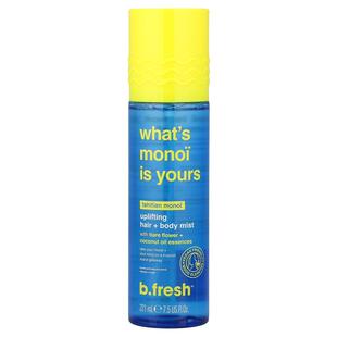 b.fresh,What's Monoi Is Yours, Uplifting Hair + Body Mist, T