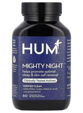 HUM Nutrition,Mighty Night™，神经酰胺，CoQ10，阿魏酸 + 缬草6